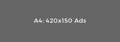A4: 420x150 Ads